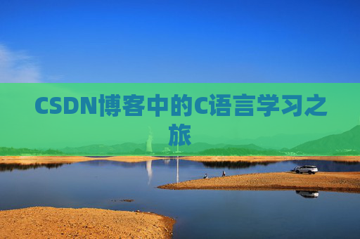 CSDN博客中的C语言学习之旅